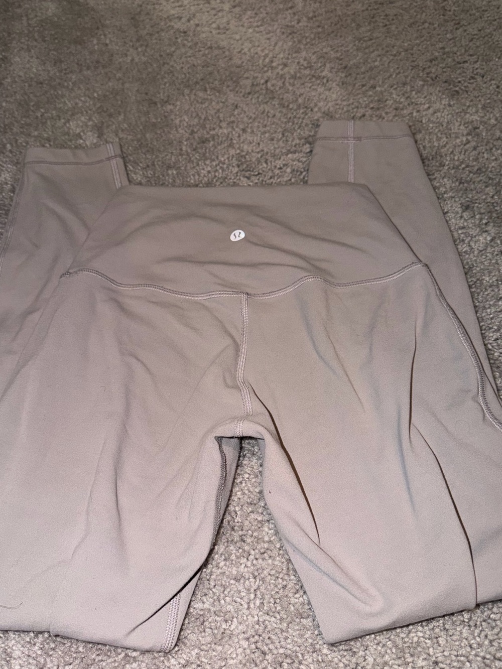 Lululemon High-Rise align Leggings in Taupe